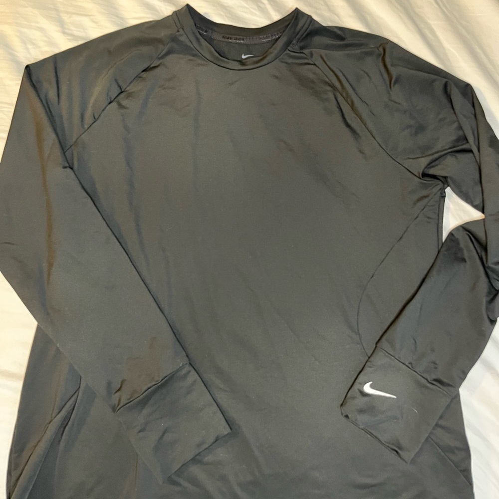 Nike Pro Dry-Fit Long Sleeve Running Top (thumb holes)